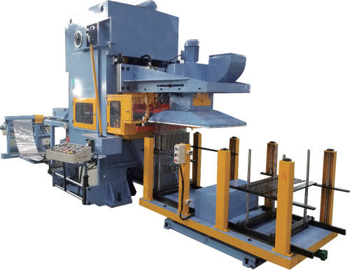 130mm Min. Στρίψιμο ύψος ανύψωση Τύπος H Fin Press Machine Line Υψηλή ποιότητα
